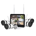 CAMERA  4CH PROFESSIONNEL VIDEO WIFI IP KIT 