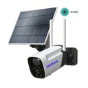 CAMERA IP EXTERIEURE INTELLIGENTE VISION NOCTURNE INFRAROUGE BATTERIE SOLAIRE WIFI