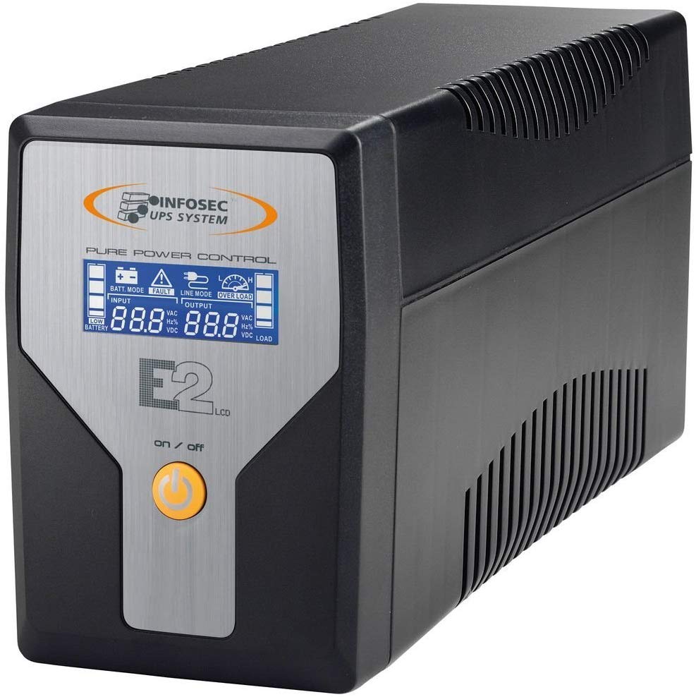 [1408008] INFOSEC ONDULEUR E2 LCD - 1000 VA
