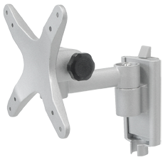 Support Mural LCD/Plasma 10 à 30", 20 Kgs, Gris