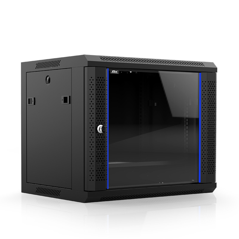 Coffret 19" 9U profondeur 600x450 mm (noir)