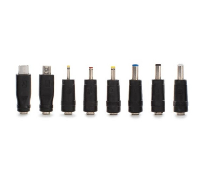 [1835012] Lot de 8 embouts universels pour connecteur 5,5 x 2,1 mm