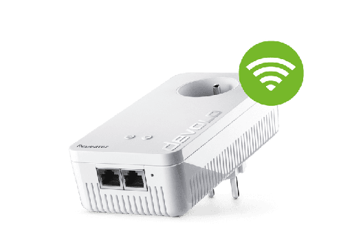 Lot De 2 CPL Devolo DLAN 500 AVplus - 500 Mbps - Blanc - Occasion Fonctionnel