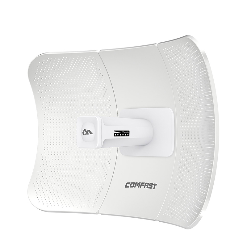 COMFAST CF-E317A 5.8G 10KM 2 * 24dBi Pont Sans Fil Extérieur 300Mbps Routeur Signal Booster CPE WiFi Répéteur Extender