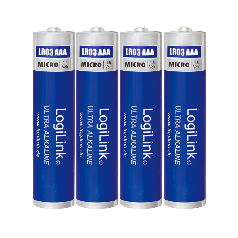 [1845000] Piles LR03 AAA 1,5V Blister de 4 - LR03B4
