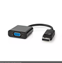 Adaptateur DisplayPort 1.2 M / VGA F noir 0,15m