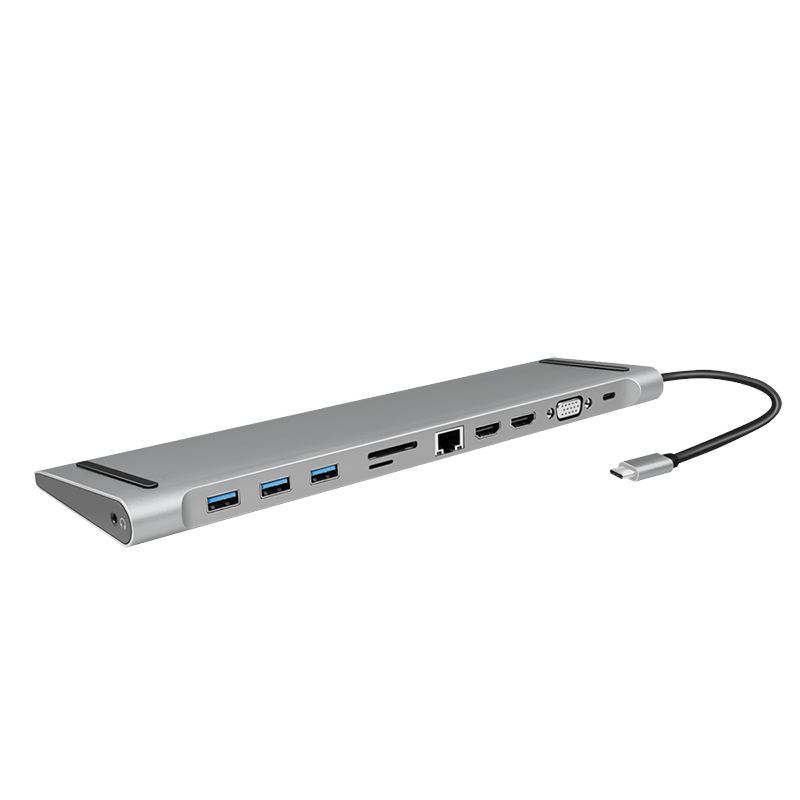 [1101649] Station d'accueil USB-C 3.2 4K, 11 ports, UA0373