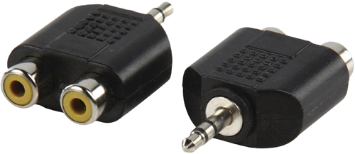 Adaptateur 2 RCA F à Jack 3.5 M