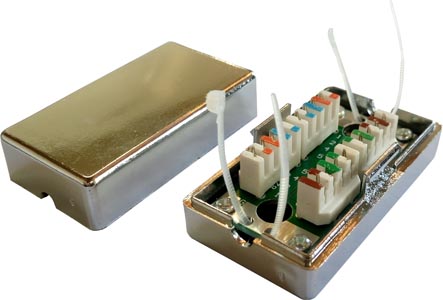 Boîtier de jonction Cat5e Blindé