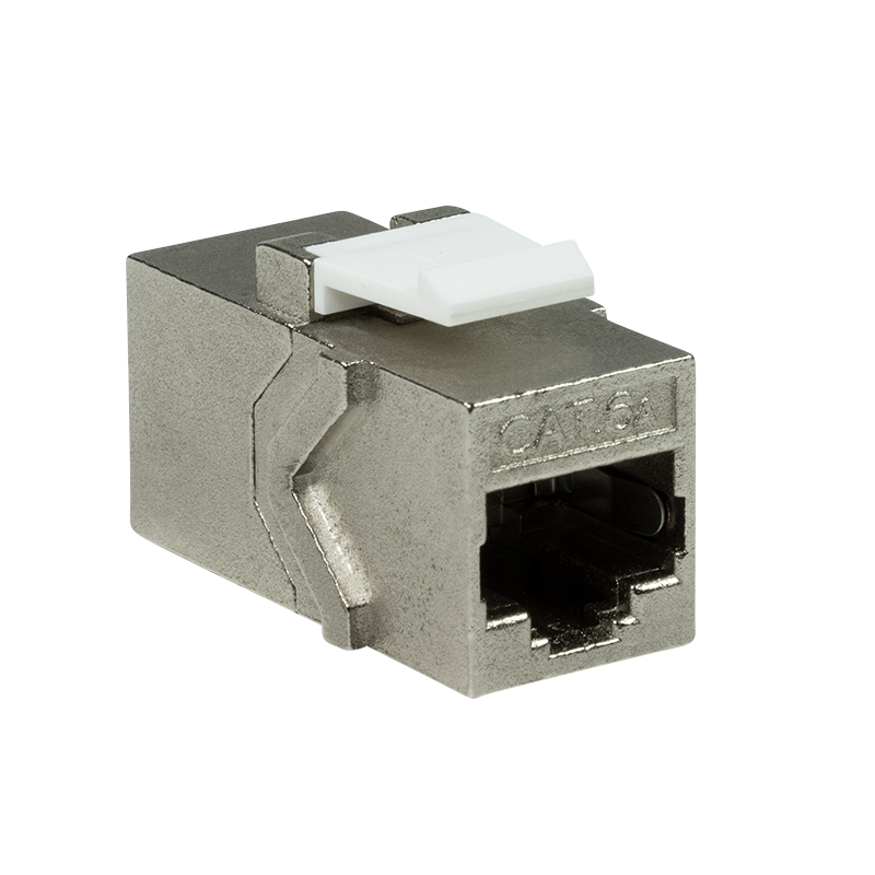 Traversée Keystone RJ45 F/F Cat6A blindée - NK4017