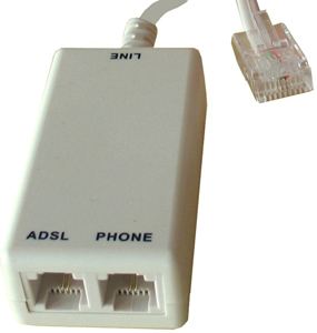 [1101889] Filtre ADSL RJ45/2xRJ11