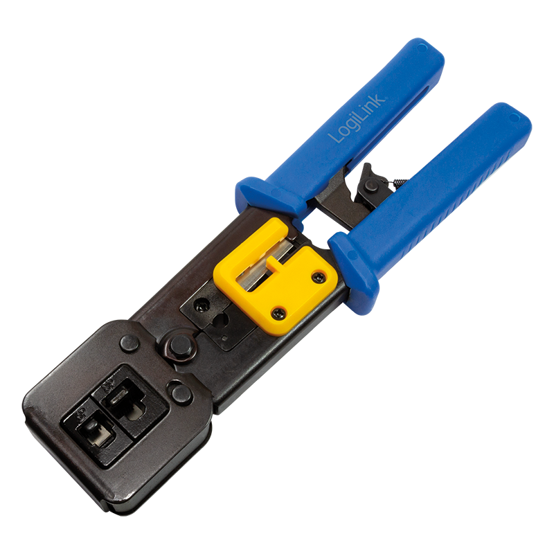 [1703700] Pince à sertir RJ11/RJ12/RJ45 avec cutter - WZ0037