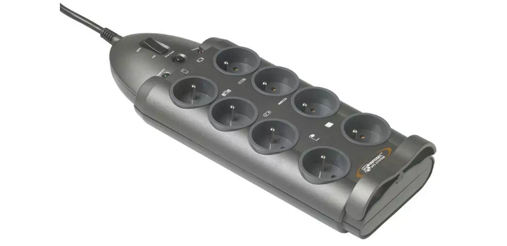 [1850014] Parasurtenseur S8, 8 prises