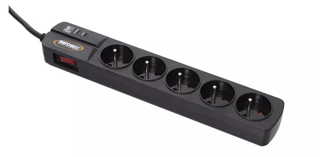 Parasurtenseur S5 Black Line II, 5 prises