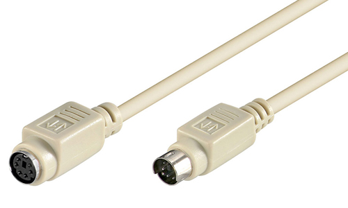 Rallonge PS2 MiniDin6 M/F - 1,80m