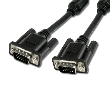 Cordon SVGA HD15M/HD15M avec ferrites - 30,00m