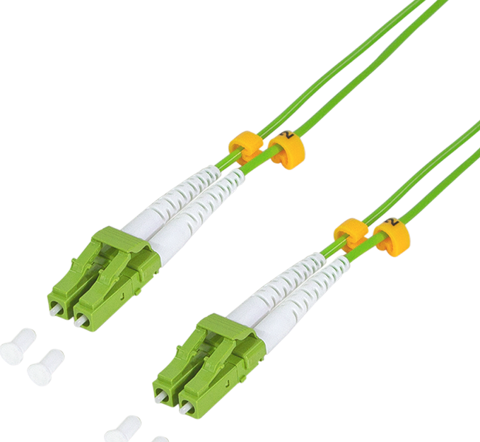 [1301975] LC - LC Om5 Duplex 50/125µ 0,50m - Vert
