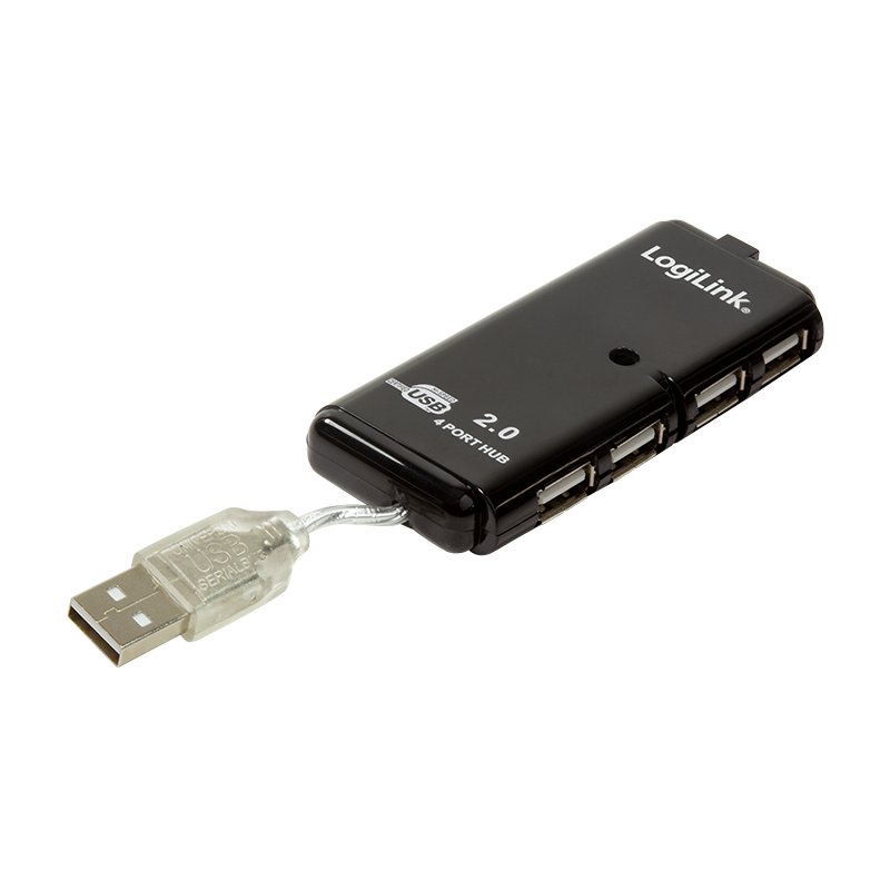 [1207312] Mini Hub USB 2.0, 4 ports Auto-alimenté - UH0001A