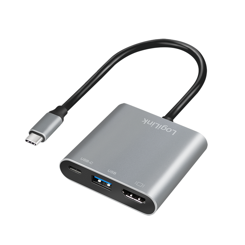 [1207552] Convertisseur USB-C 3.2 / HDMI + USB3.0 + USB-C - UA0390
