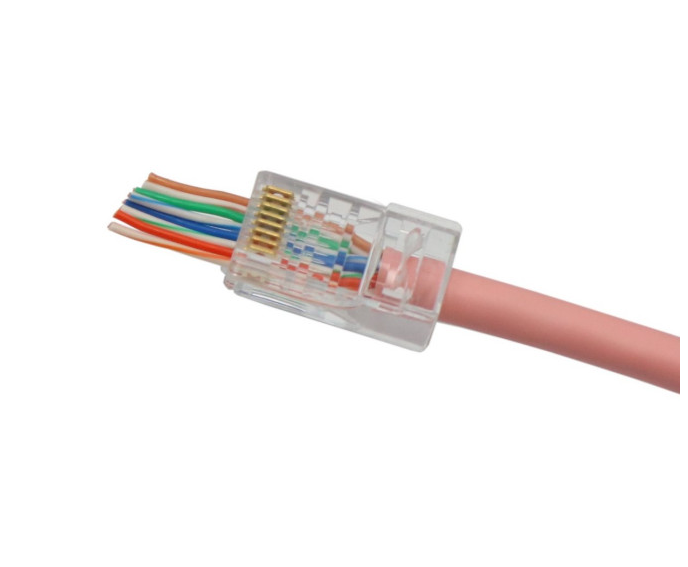 Connecteur à sertir 8P8C RJ45 EZ CAT6 UTP - lot de 10