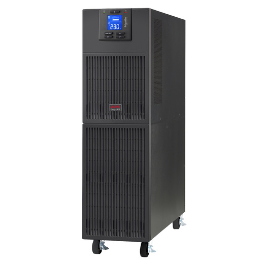 Onduleur APC Easy On-Line, 6 kVA/6 kW, tour, 230 V, prise 3 fils (1P+N+E), emplacement pour carte intelligente, écran LCD  APC : SRV6KI