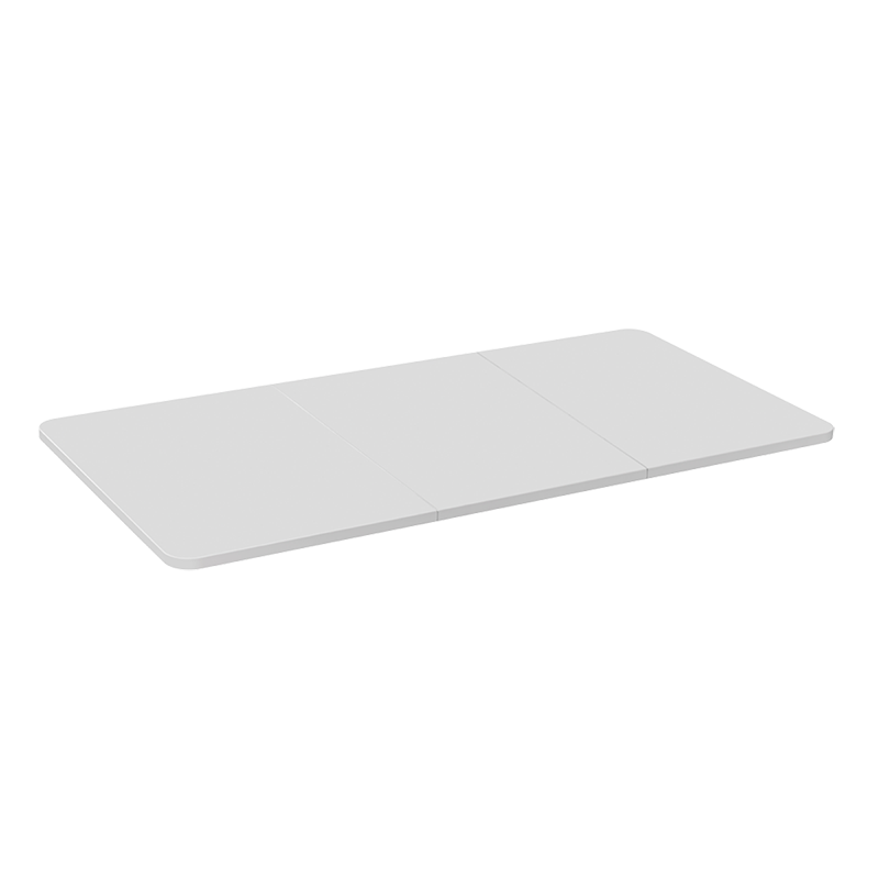 [1851003] Plateau de bureau en bois 3 parties, 1200x600mm, blanc 