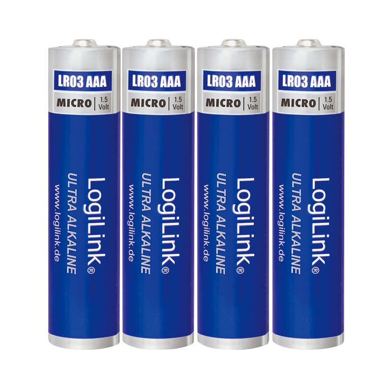Piles alcalines Ultra Power AAA, Micro, 1,5 V, 8 pcs