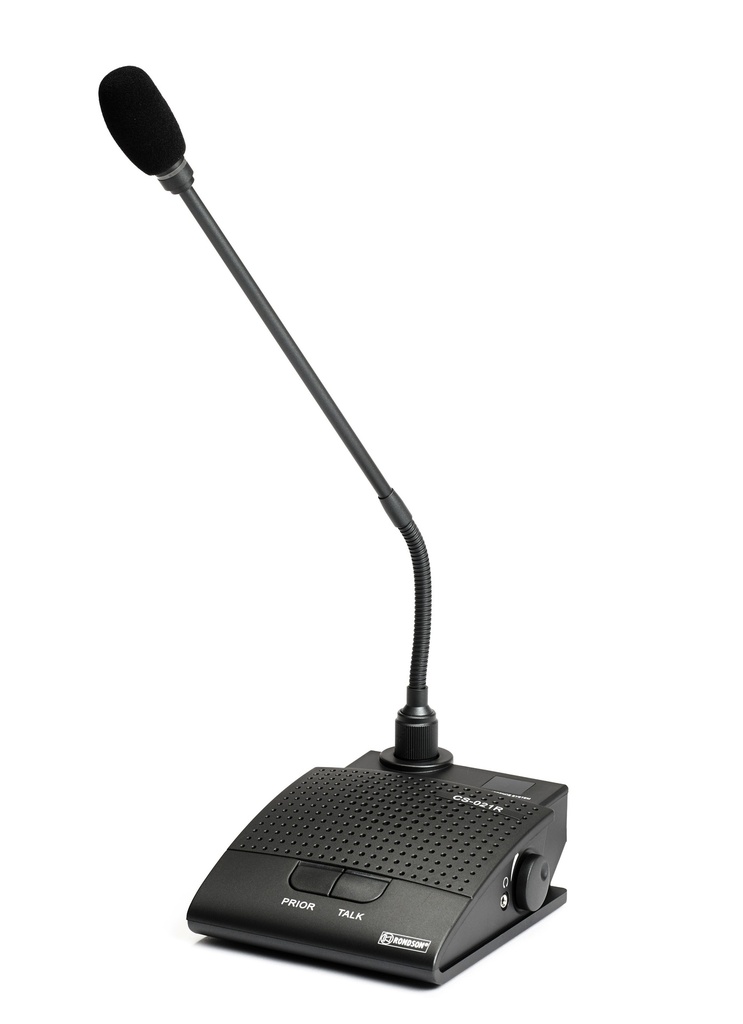 [1904726] Pupitre Microphone Président avec touche Priorité CS-021R