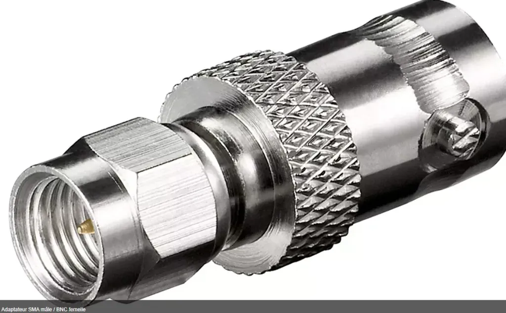 [1104338] Adaptateur SMA mâle / BNC femelle