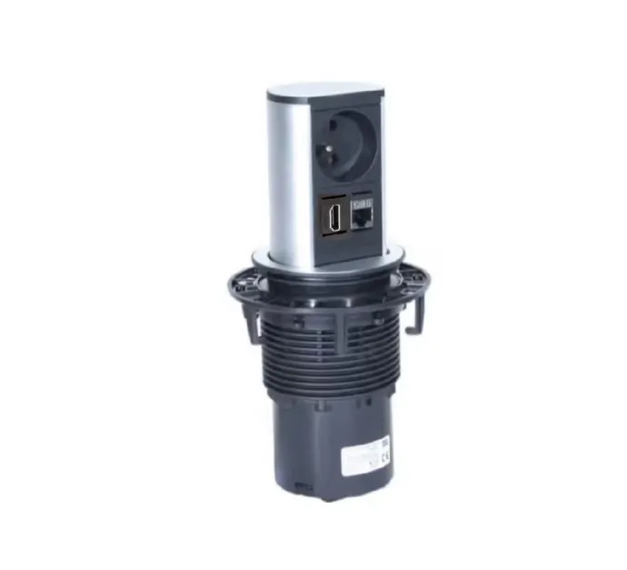BACHMANN Multip. encastrable ELEVATOR 1 prise+1 RJ45+1 HDMI