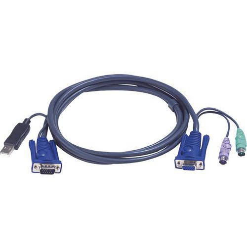 Cable E7 Kvm ATEN 2L-53xxU VGA-USB-Audio - 3.0M