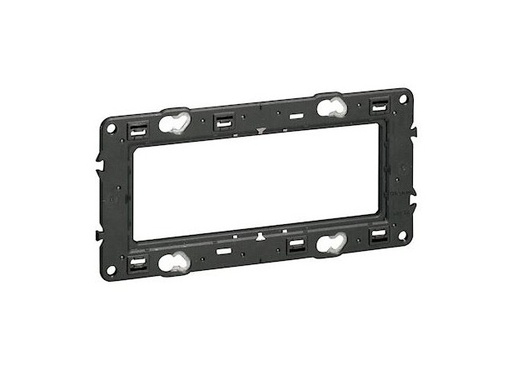 [1405014] SUPPORT POUR FIXATION À VIS BATIBOX - MONTAGE HORIZ/VERT -POUR 2 POSTES -4/5 MOD