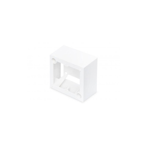 [1405101] DIGITUS PROFESSIONAL CADRE DE MONTAGE EN SAILLIE POUR BOITIERS VIDES KEYSTONE DE 80 X 80 MM, DE TYPE ALLEMAND

