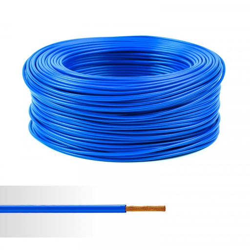 [1880016] Fil TH 10mm2-Bleu-Plasticable TH-Rouleau