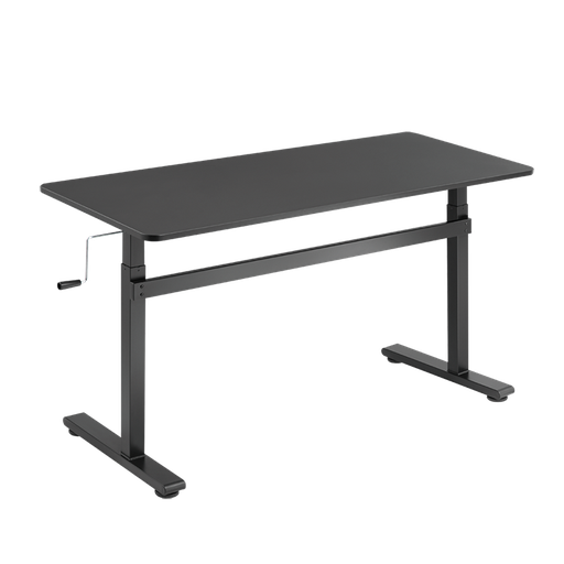 [1851024] Bureau assis-debout réglable manuellement 