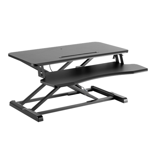 [1851028] Convertisseur de bureau debout avec plateau pour clavier, réglable 