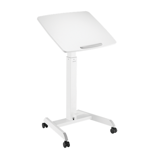 [1851032] Poste de travail assis-debout, mobile, réglage pneumatique de la hauteur 